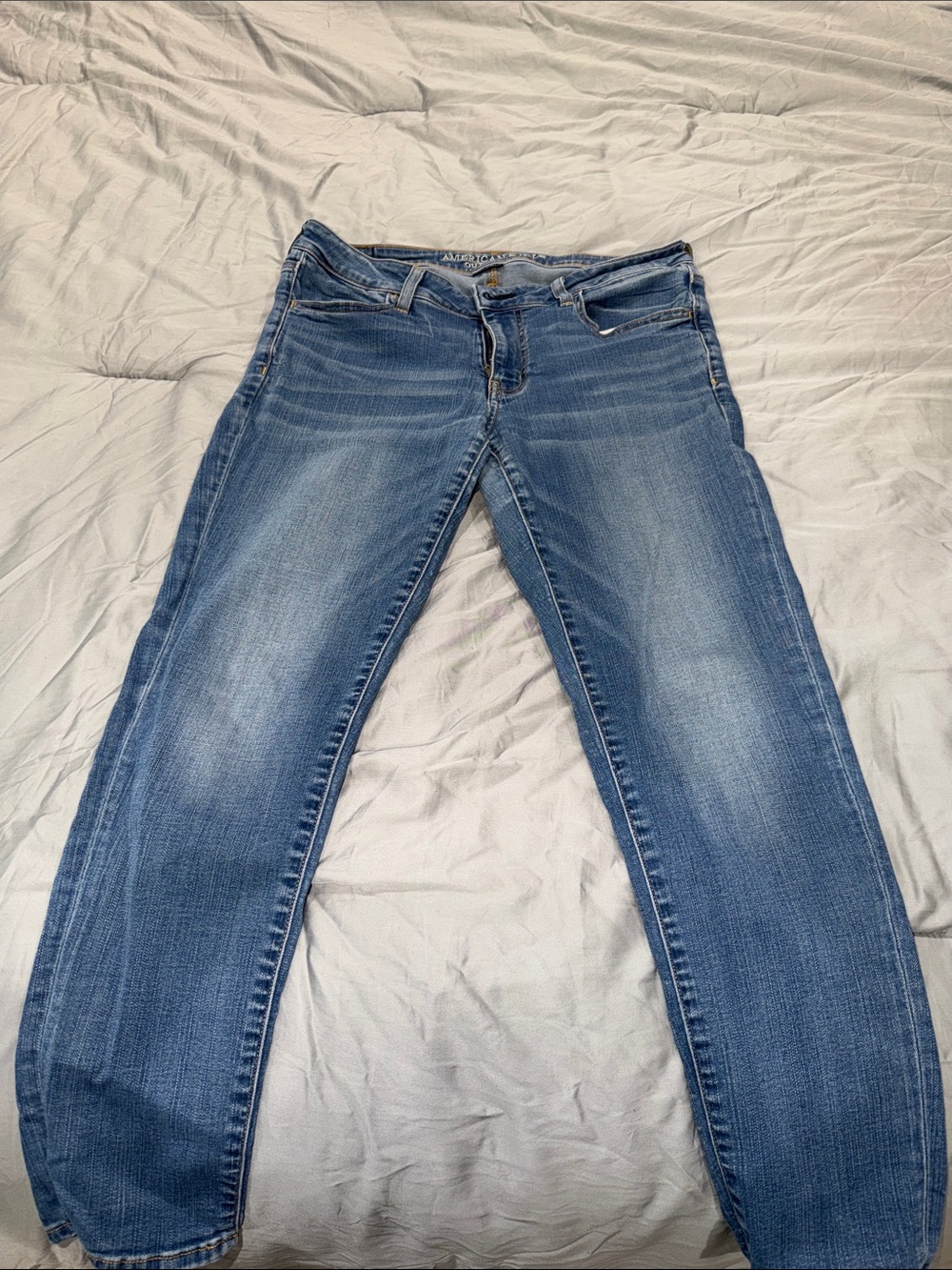 American Eagle Outfitters Light Blue Stretch Jeggings